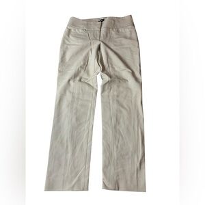 LOFT Marisa Straight Leg Dress Pants Beige Khaki Size 0